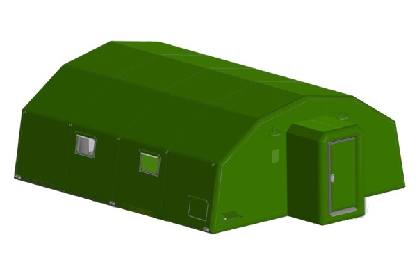 Пневмокаркасная палатка Фрегат ПКП-Ф 50 (7,5х6,5х3) с тамбуром