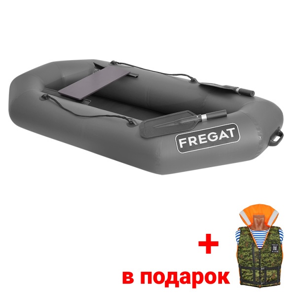 М-1 Оптима (200 см) с гребками Лодка (серая 2758)